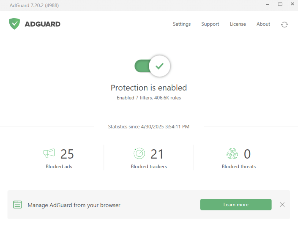 AdGuard Ad Blocker ScreenShot