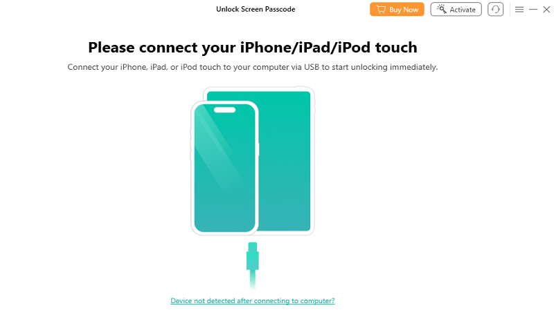 AnyUnlock Unlock iPhone Screen Passcode