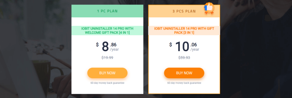 IObit Uninstaller 14.3.1 Pro Plans and Pricing