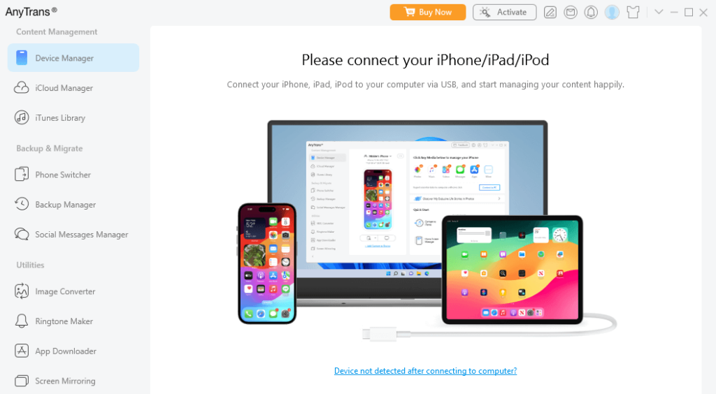 AnyTrans ScreenShot