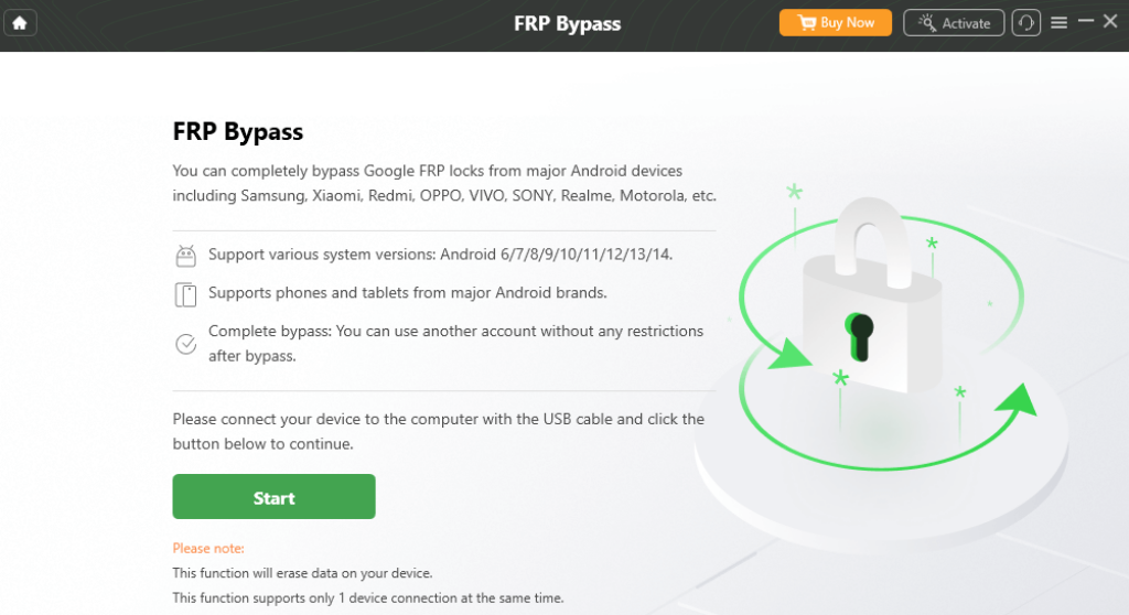DroidKit Android FRP Bypass Tool