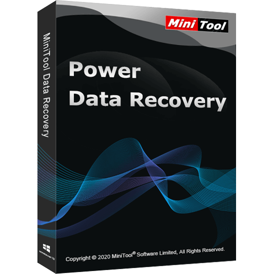 MiniTool Data Recovery Software Box Shot